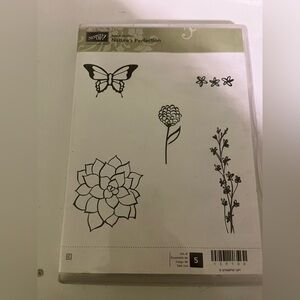 Stampin' Up! Nature's Perfection Stamp Set - Black